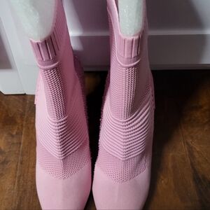 Pink Ankle Boots